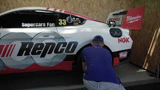 Team Johnson battle on the Repco Pitstop Challenge