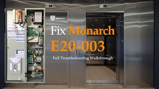 How to Clear Monarch E20-003 and E33 Faults