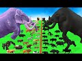 Animal Epic Battle Prehistoric Woolly Mammals VS Shadow Itself Animals Animal Revolt Battle Simulato