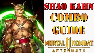 MK11 Aftermath - Shao Kahn Combo Guide