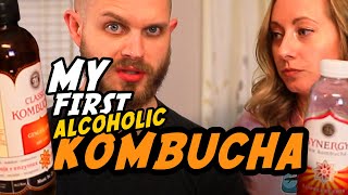 I Try Kombucha for the FIRST Time