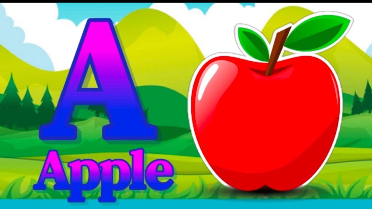 A For Apple B For Ball, Alphabets | Learn To Write Alphabet | ABCD For ...