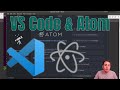 [Environment Setup 5] Install Visual Studio Code and Atom using installer packages and dpkg