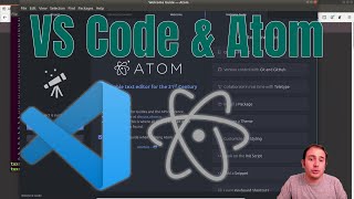 [Environment Setup 5] Install Visual Studio Code and Atom using installer packages and dpkg