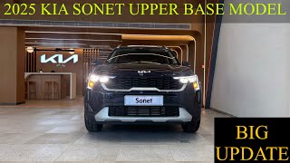 ❤️2025 Kia Sonet HTk Optional Upper Base Model Detailed review सिर्फ़ 10.7 lakh 😍| Big Updates|