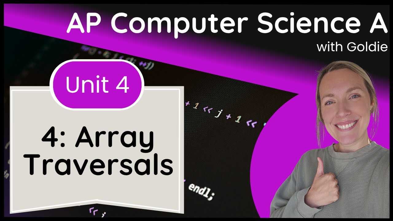 Ap Csa Data Collections Array Traversals Youtube