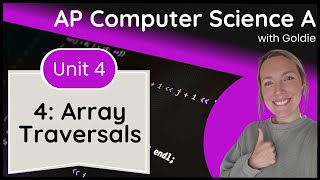 AP CSA Data Collections – Array Traversals