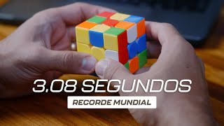 WORLD RECORD MAGIC CUBE IN 3.08 SECONDS (reconstruction)