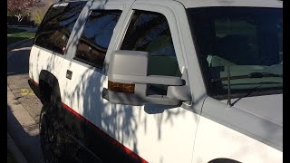 20170419 Suburban Tow Mirrors Pt 2 Install