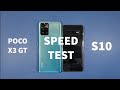 Xiaomi Poco X3 GT vs Samsung S10 Speed Test