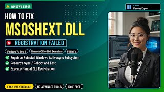 Fix msoshext.dll Shell Error!