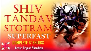 Shiv Tandav Stotram Superfast | Shiv Tandav | शिव तांडव स्तोत्रम्