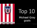 Sunderlandafctv - Top Ten Michael Gray goals