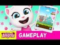 👸The Candy Princess - Talking Angela Plays Talking Tom Candy Run (Gameplay) 🍭