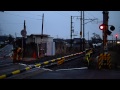 jr水戸線 大工町踏切 march 8 2015　railway crossing in japan