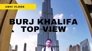 Burj Khalifa - TOUR and VIEW from the 148th floor #shorts #burjkhalifa #topview #ubhivlogs