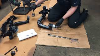 BMW E46 M3 MEYLE HD Rear Trailing Arm Bushing Installation. Parts From Turner Motorsport