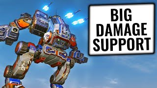 ARMOR SHREDDING SUPPORT! - Mad Dog Build - German Mechgineering #125 - Mechwarrior Online 2019 MWO