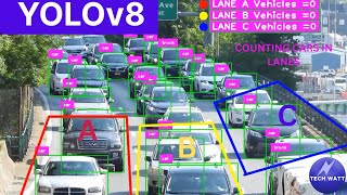 Vehicle Counting on Multiple Lanes | YOLOv8 & SORT | Computer Vision Tutorial