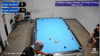 Exhibition | Angga Jakenan VS Dedy GrowUp | 9-Ball | 5 Desember | Array Billiard