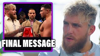 Jake Paul Issues His FINAL MESSAGE To Tommy Fury
