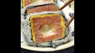 [食左飯未呀 Cookat] 午餐肉紫菜包飯 Spam Kimbap