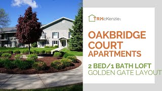 Oakbridge Court Apartments - Golden Gate Layout (2B/1B Loft)