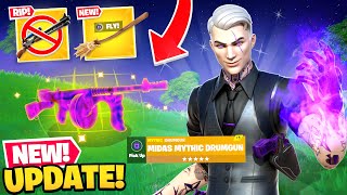 *NEW* FORTNITEMARES UPDATE is EPIC in Fortnite! (Midas, Mythics + MORE)