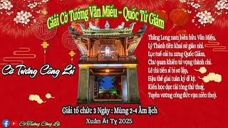 [LIVE] Giải Cờ Tướng Lễ Hội Văn Miếu - Quốc Tử Giám