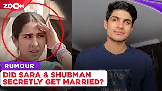 Did Sara Ali Khan & Shubman Gill secretly get MARRIED?