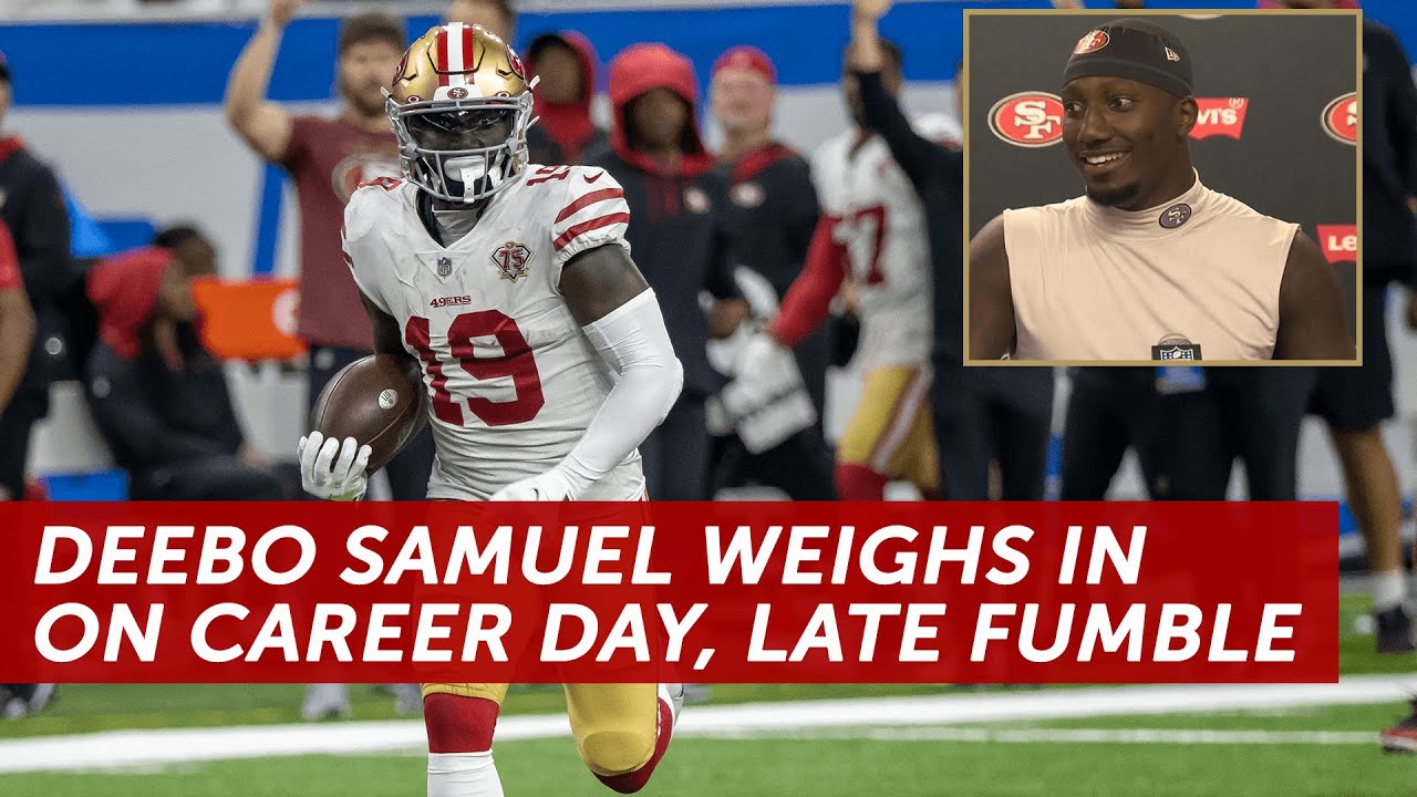 49ers WR Deebo Samuel Weighs In On Career Day, Late Fumble In Win Vs ...