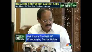 Pakistan Chose The Path Of Encouraging Terror: Venkaiah Naidu