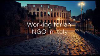 Working for an NGO – CEA Internship in Italy