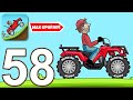 Hill Climb Racing - Gameplay Walkthrough Part 58 - Quad Bike Max Upgraded (iOS, Android)