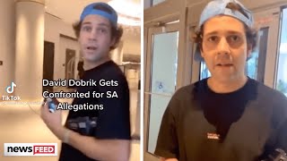 David Dobrik BERATED By Ex-Fan Over Sexual Abuse Claims