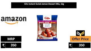 Gits Instant Gulab Jamun Dessert Mix, 1kg