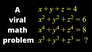 A Viral Math Challenge