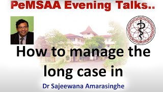 PeMSAA Lecture series | 2021.06.24 | Dr Sajeewana Amarasinghe