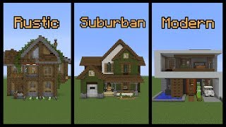 Minecraft Build School: Building Different Styles