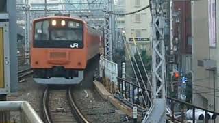 201系　神田駅進入　H7編成　43T　2010年10月1日