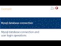 Delphi mysql connection and login operations