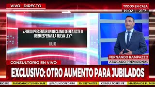 Exclusivo: otro aumento para jubilados