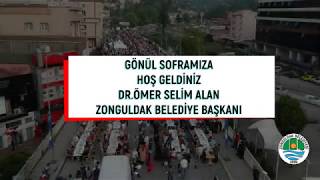 ZONGULDAK BELEDİYESİ 3 BİN KİŞİYE TOPLU İFTAR YEMEĞİ VERDİ