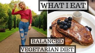 FULL DAY OF VEGETARIAN EATING || HOW TO EAT A BALANCED DIET