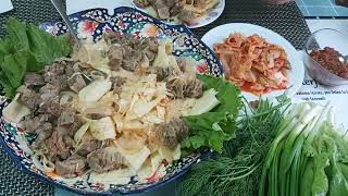 ВКУСНЫЙ ОБЕД.АЛЯ - БЕШБАРМАК.