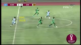 SOMALIA VS ZIMBABWE HIGHLIGHTS DAAWO CIYAARTA SOMALIA IYO ZIMBABWE OO GOOSGOOSA