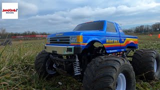 TRAXXAS BIG FOOT  BL2s allez 1 run origine....mais après on le dope hein !!