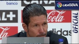 Rueda de Prensa de Simeone tras el Celta de Vigo (0-2) Atlético de Madrid - HD