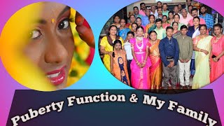 Puberty Function | Birthday Celebration | Family Get together | Sunday VLOG | பூப்பு நீராட்டுவிழா