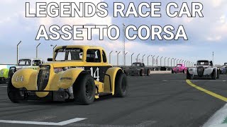 Legends Race Cars at Donington Park GP Layout - Assetto Corsa - Download Link in Description.